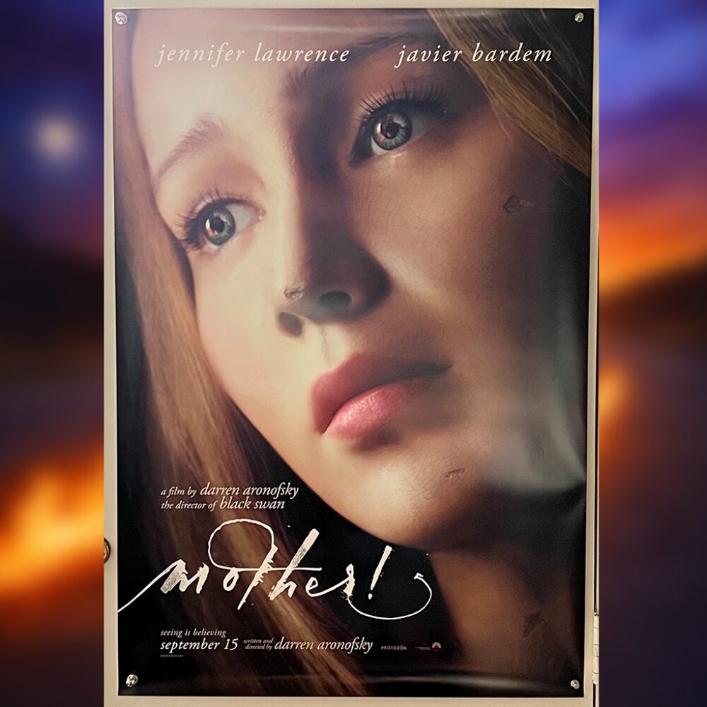 MOTHER! (2017) - ORIGINAL DOUBLE SIDED ADVANCE MOVIE POSTER
